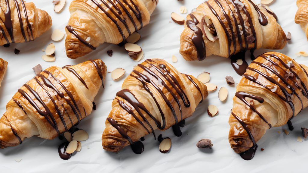 Croissant de chocolate