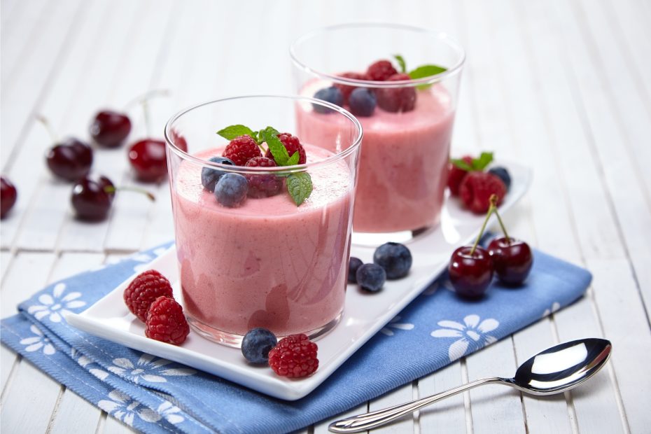 postre frutos rojos tortas pan